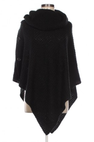 Poncho Laura Torelli, Mărime M, Culoare Negru, Preț 50,99 Lei