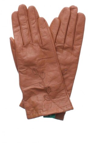 Ръкавици Galliano, Цвят Кафяв, Цена 95,90 лв.