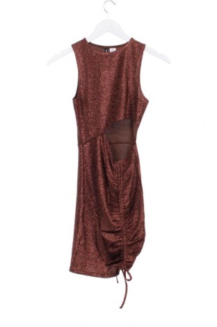Šaty  H&M Divided, Velikost XS, Barva Hnědá, Cena  367,00 Kč