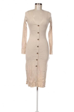 Рокля H&M Divided, Размер S, Цвят Бежов, Цена 19,99 лв.