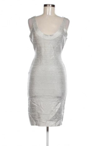 Рокля Herve Leger, Размер L, Цвят Сребрист, Цена 270,98 €