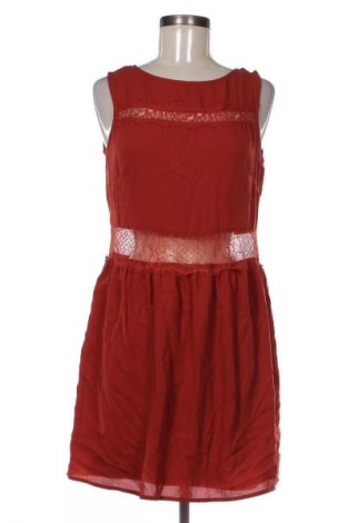Kleid Naf Naf, Größe S, Farbe Braun, Preis 24,99 €