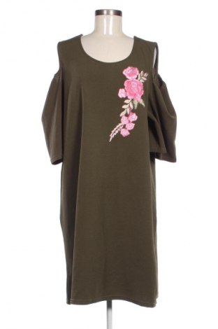 Šaty  Praslin, Veľkosť 3XL, Farba Zelená, Cena  14,77 €