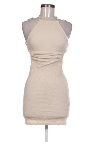 Рокля Pull&Bear, Размер XS, Цвят Бежов, Цена 29,33 лв.