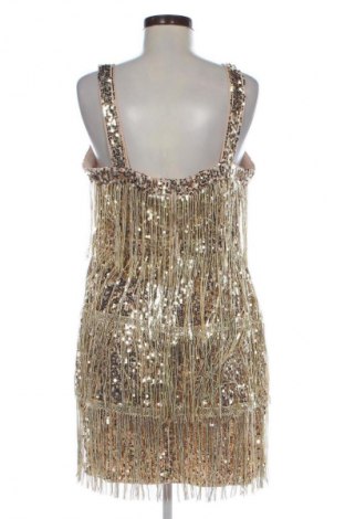 Sukienka SHEIN, Rozmiar XL, Kolor Złocisty, Cena 66,67 zł