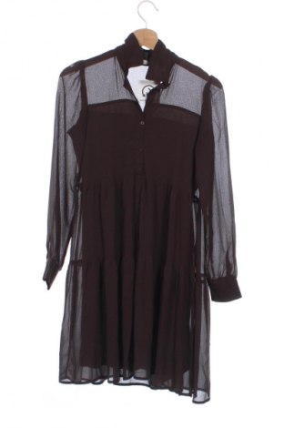 Sukienka Sinsay, Rozmiar XXS, Kolor Brązowy, Cena 110,34 zł