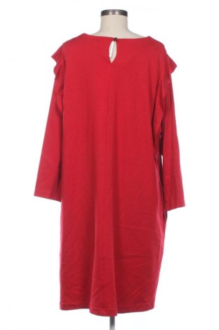 Kleid Ulla Popken, Größe 3XL, Farbe Rot, Preis 31,00 €