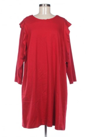 Kleid Ulla Popken, Größe 3XL, Farbe Rot, Preis 31,00 €
