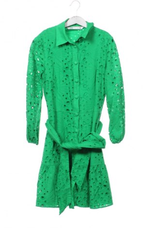 Kleid Zara, Größe XS, Farbe Grün, Preis € 18,99