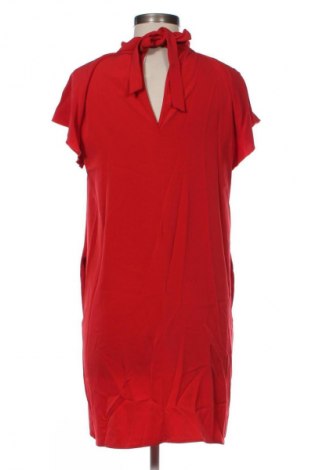 Kleid Zara, Größe L, Farbe Rot, Preis 16,99 €
