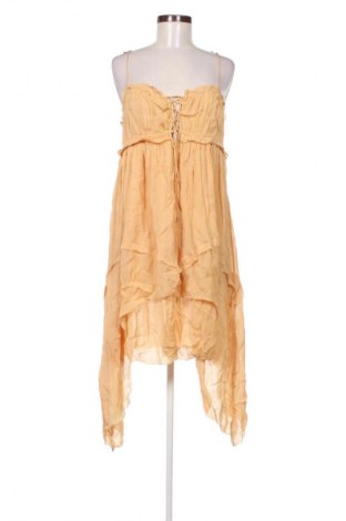 Рокля Zara, Размер M, Цвят Оранжев, Цена 73,16 лв.