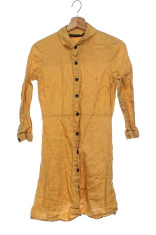 Sukienka Zara, Rozmiar XS, Kolor Żółty, Cena 77,75 zł