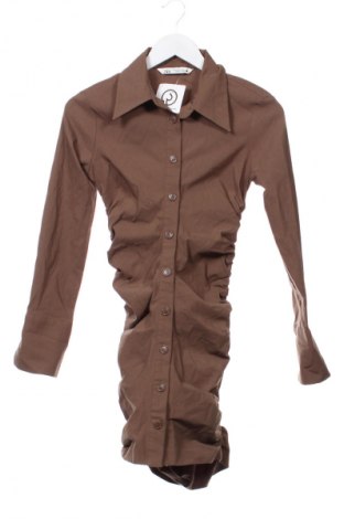 Kleid Zara, Größe XS, Farbe Braun, Preis 46,19 €