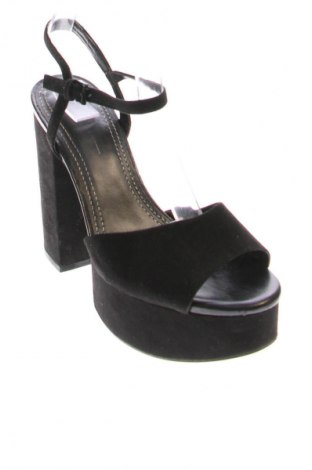 Sandały Bershka, Rozmiar 39, Kolor Czarny, Cena 116,85 zł