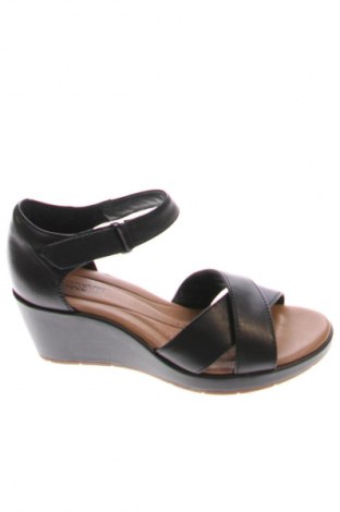 Sandały Clarks, Rozmiar 37, Kolor Czarny, Cena 379,13 zł