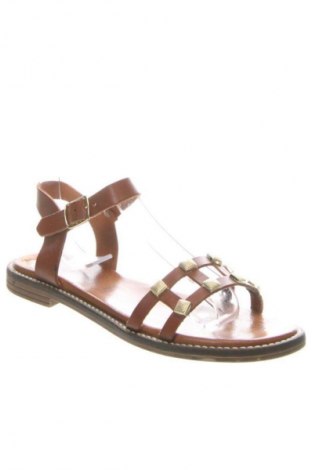 Sandały Enzo Bertini, Rozmiar 37, Kolor Brązowy, Cena 174,71 zł