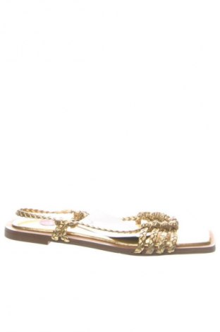 Sandale Zara, Mărime 36, Culoare Auriu, Preț 163,70 Lei