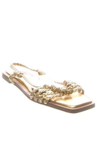 Sandale Zara, Mărime 36, Culoare Auriu, Preț 163,70 Lei