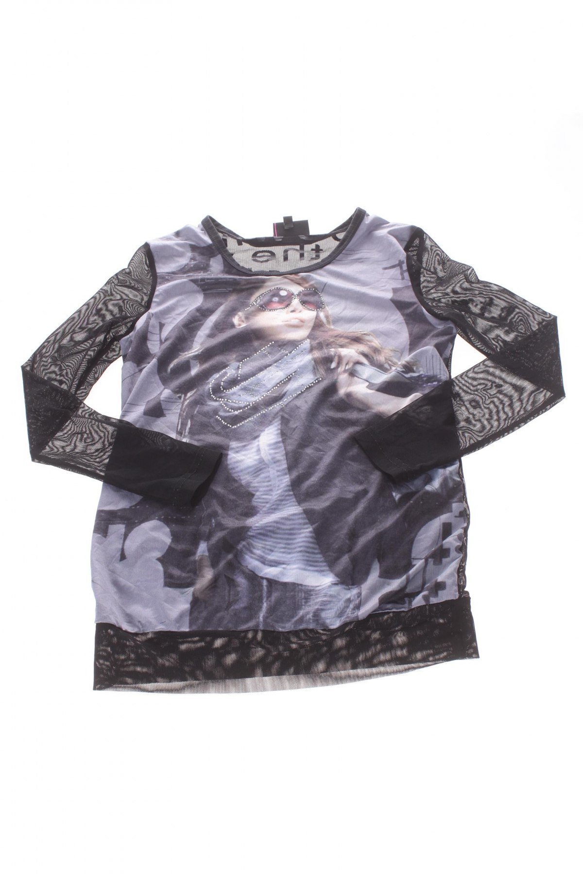Детска блуза D-Xel, Размер 7+y/ 7+ см, Цвят Черен, Цена 7,20 лв.