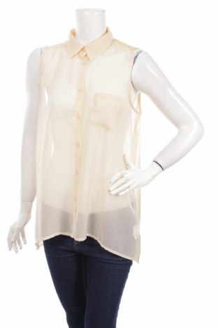 Γυναικείο πουκάμισο Rut M.fl., Μέγεθος M, Χρώμα  Μπέζ, Τιμή 12,37 €