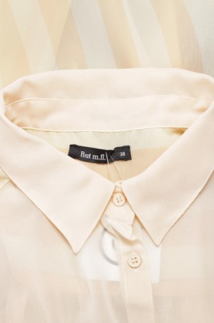 Γυναικείο πουκάμισο Rut M.fl., Μέγεθος M, Χρώμα  Μπέζ, Τιμή 12,37 €