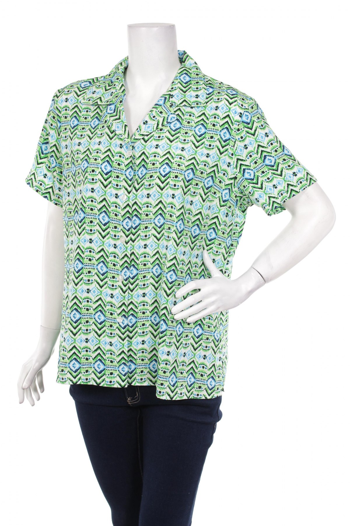 Γυναικείο πουκάμισο Elementz, Μέγεθος XL, Χρώμα Πολύχρωμο, Τιμή 11,75 €