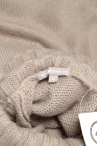 Дамски пуловер Ici Et Maintenant, Размер M, Цвят Бежов, Цена 35,70 лв.