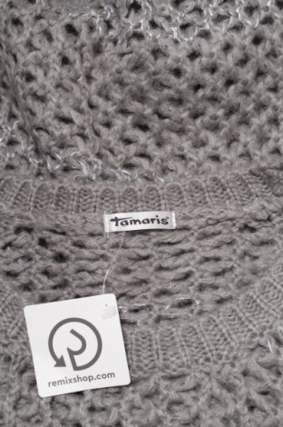 Дамски пуловер Tamaris, Размер M, Цвят Сив, Цена 36,55 лв.
