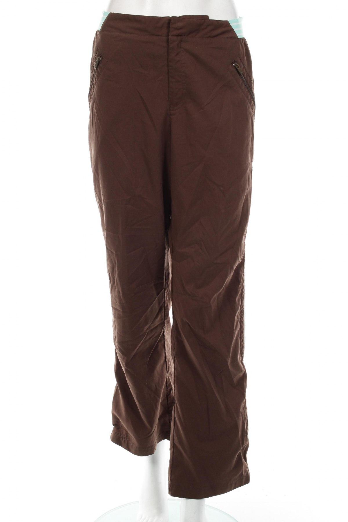 Дамски спортен панталон Izod, Размер M, Цвят Кафяв, Цена 24,65 лв.