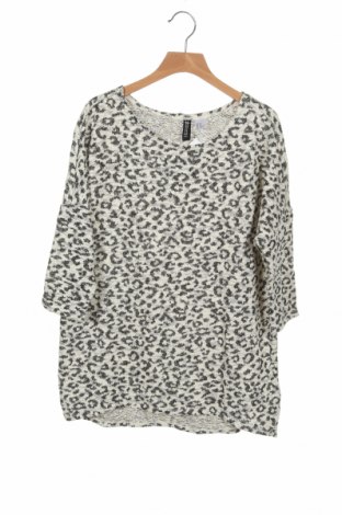 Дамска блуза H&M Divided, Размер XS, Цвят Екрю, 65% памук, 32% полиестер, 3% метални нишки, Цена 24,00 лв.