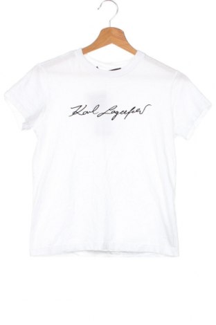 Γυναικείο t-shirt Karl Lagerfeld, Μέγεθος XS, Χρώμα Πράσινο, Βαμβάκι, Τιμή 65,33 €