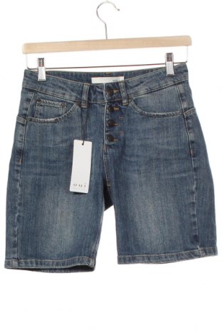 Дамски къс панталон Oui, Размер XS, Цвят Син, 98% памук, 2% еластан, Цена 51,17 лв.