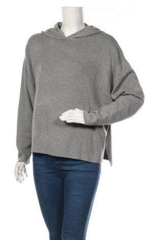 Дамски пуловер H&M, Размер M, Цвят Сив, 42% акрил, 42% вискоза, 16% полиамид, Цена 10,08 лв.