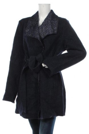 Дамско палто S.Oliver, Размер XL, Цвят Син, 60% полиестер, 40% вълна, Цена 186,75 лв.