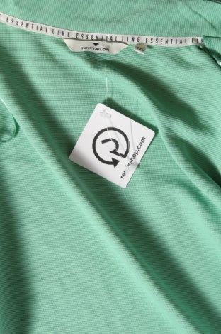 Дамско сако Tom Tailor, Размер XXL, Цвят Зелен, 54% памук, 43% полиестер, 3% еластан, Цена 69,00 лв.