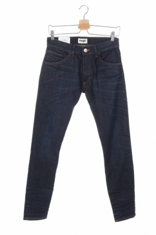 Męskie jeansy Wrangler, Rozmiar M, Kolor Niebieski, 91% bawełna, 7% poliester, 2% elastyna, Cena 74,25 zł