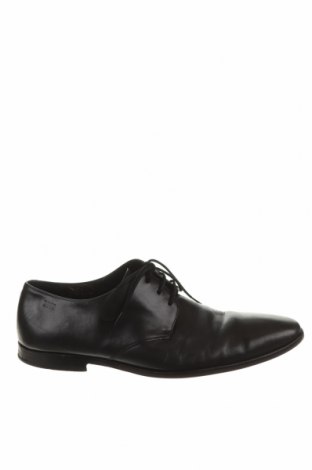Ανδρικά παπούτσια Hugo Boss, Μέγεθος 42, Χρώμα Μαύρο, Γνήσιο δέρμα, Τιμή 62,35 €