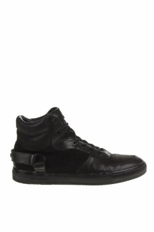 Мъжки обувки Karl Lagerfeld, Размер 46, Цвят Черен, Естествена кожа, текстил, Цена 186,00 лв.