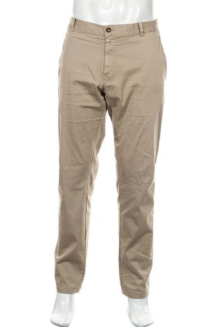Męskie spodnie S.Oliver, Rozmiar XL, Kolor Beżowy, 99% bawełna, 1% elastyna, Cena 64,40 zł