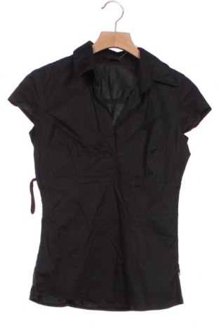 Дамска блуза Ann Christine, Размер XS, Цвят Черен, 97% памук, 3% еластан, Цена 22,75 лв.
