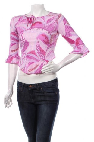 Γυναικεία μπλούζα Crazy World, Μέγεθος S, Χρώμα Πολύχρωμο, Τιμή 7,58 €