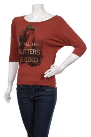 Γυναικεία μπλούζα Fresh Made, Μέγεθος XS, Χρώμα Καφέ, Τιμή 3,77 €