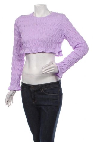 Γυναικεία μπλούζα H&M Divided, Μέγεθος M, Χρώμα Βιολετί, 99% πολυεστέρας, 1% ελαστάνη, Τιμή 21,65 €
