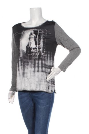 Γυναικεία μπλούζα Le Comte, Μέγεθος L, Χρώμα Γκρί, 65% πολυεστέρας, 35% βισκόζη, Τιμή 32,78 €