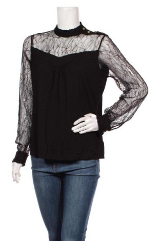 Дамска блуза Numph, Размер M, Цвят Черен, Цена 29,75 лв.