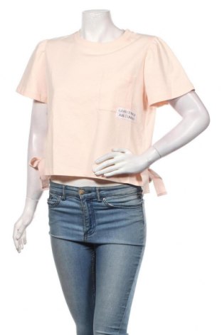 Γυναικεία μπλούζα One More Story, Μέγεθος S, Χρώμα Πορτοκαλί, Βαμβάκι, Τιμή 15,14 €