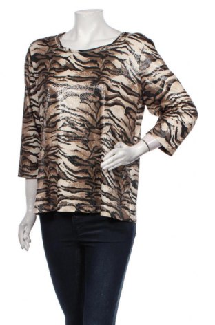 Дамска блуза Sommermann, Размер XL, Цвят Многоцветен, 92% полиестер, 8% еластан, Цена 36,10 лв.