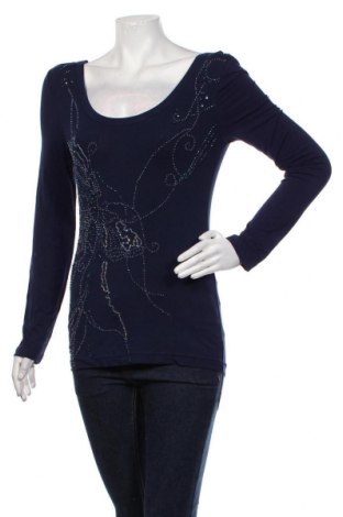 Γυναικεία μπλούζα Together, Μέγεθος XS, Χρώμα Μπλέ, 95% βισκόζη, 5% ελαστάνη, Τιμή 8,66 €