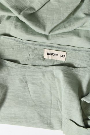 Γυναικεία μπλούζα Wemoto, Μέγεθος XS, Χρώμα Πράσινο, Τιμή 32,78 €