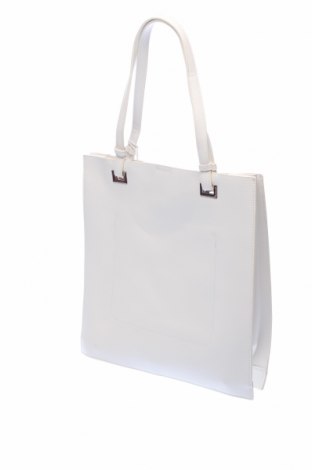 Γυναικεία τσάντα Usha, Χρώμα Λευκό, Δερματίνη, Τιμή 20,32 €